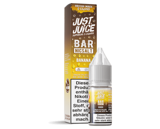 Just Juice - Bar - Banana - Nikotinsalz Liquid 10 mg/ml