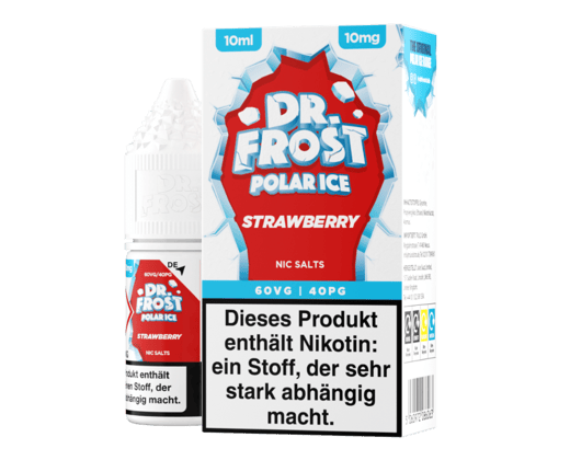 Dr. Frost - Polar Ice - Strawberry - Nikotinsalz Liquid 10 mg/ml