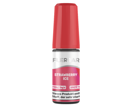 Flerbar Liquid - Strawberry Ice - Nikotinsalz Liquid 10 mg/ml
