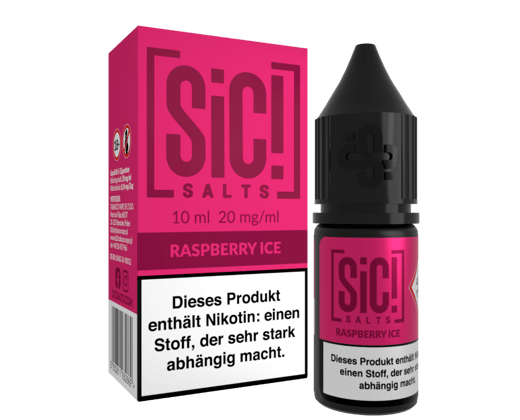SiC! Salts - Raspberry Ice - Nikotinsalz Liquid 20 mg/ml