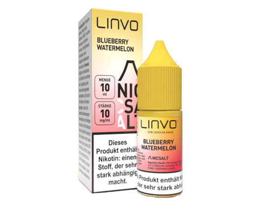 Linvo - Blueberry Watermelon - Nikotinsalz Liquid 10 mg/ml