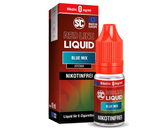 SC - Red Line - Blue Mix - Nikotinsalz Liquid 0 mg/ml