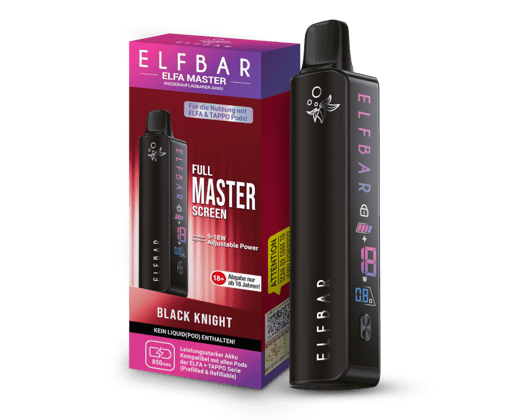 Elfbar - Elfa Master Akku 850 mAh Black Knight