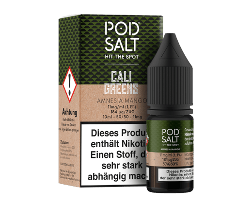 Pod Salt Fusion - Amnesia Mango - Nikotinsalz Liquid 11 mg/ml
