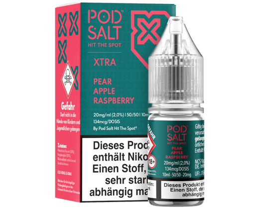 Pod Salt X - Pear Apple Raspberry - Nikotinsalz Liquid 20 mg/ml
