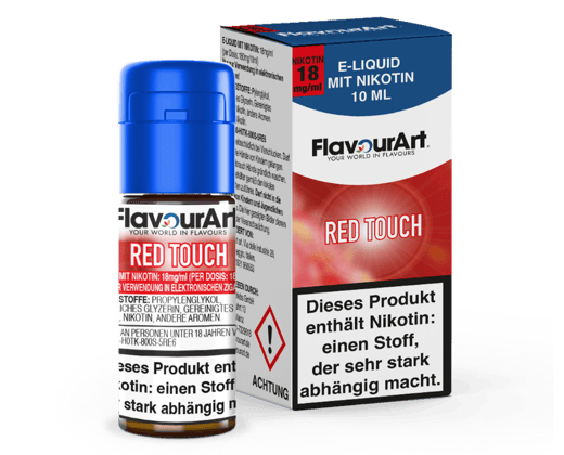FlavourArt - Red Touch E-Zigaretten Liquid 18 mg/ml