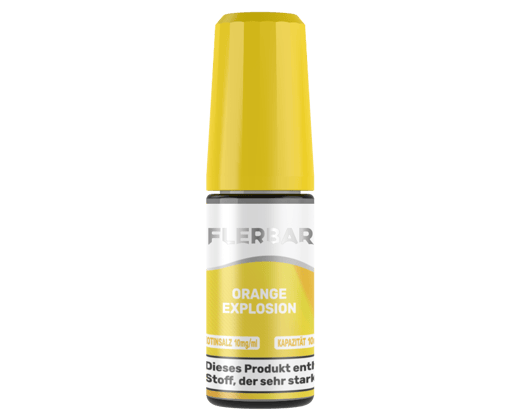 Flerbar Liquid - Orange Explosion - Nikotinsalz Liquid 10 mg/ml