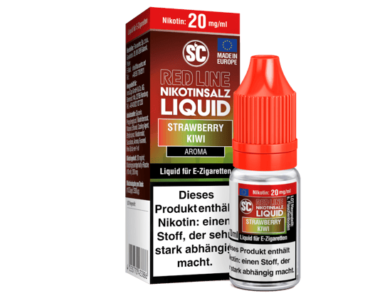 SC - Red Line - Strawberry Kiwi - Nikotinsalz Liquid 20 mg/ml