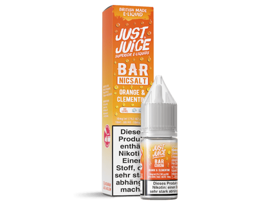 Just Juice - Bar - Orange & Clementine - Nikotinsalz Liquid 10 mg/ml