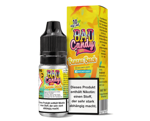 Bad Candy Liquids - Banana Beach - Nikotinsalz Liquid 10 mg/ml