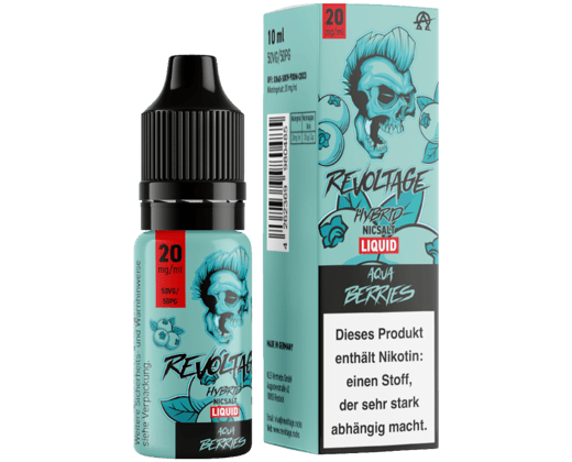 Revoltage - Aqua Berries - Hybrid Nikotinsalz Liquid 20 mg/ml
