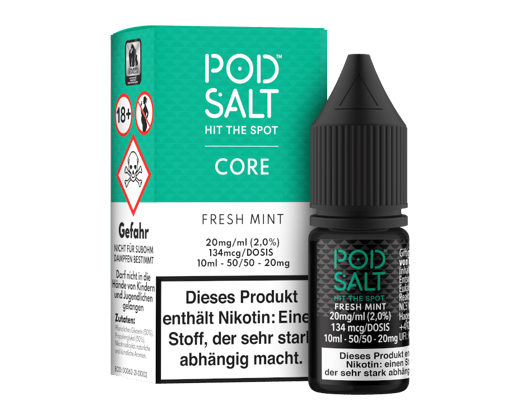 Pod Salt Core - Fresh Mint - Nikotinsalz Liquid 20 mg/ml