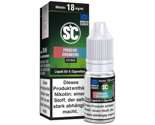 SC Liquid - Frische Erdbeere 18 mg/ml