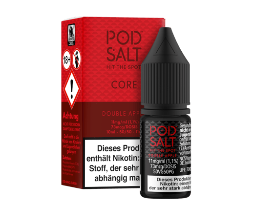 Pod Salt Core - Double Apple - Nikotinsalz Liquid 11 mg/ml