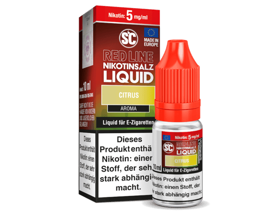 SC - Red Line - Citrus - Nikotinsalz Liquid 5 mg/ml