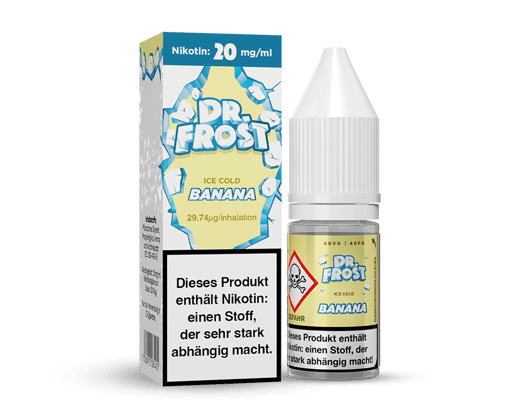 Dr. Frost - Ice Cold - Banana - Nikotinsalz Liquid 20 mg/ml