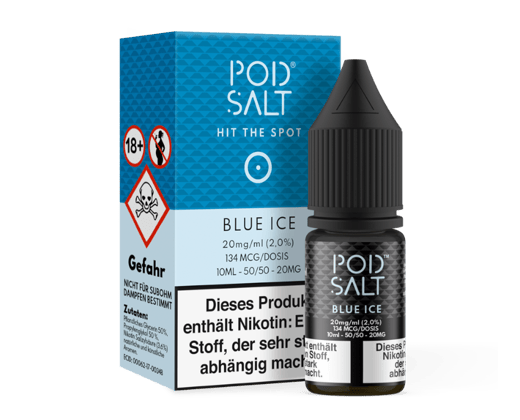 Pod Salt - Blue Ice - Nikotinsalz Liquid 20 mg/ml