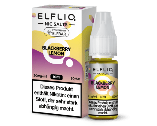 ELFLIQ - Blackberry Lemon - Nikotinsalz Liquid 20 mg/ml