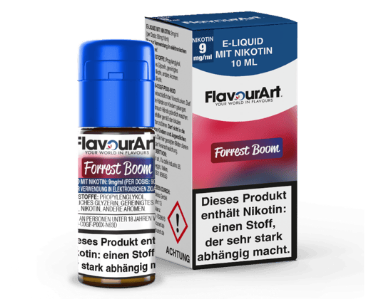 FlavourArt - Forrest Boom E-Zigaretten Liquid 9 mg/ml
