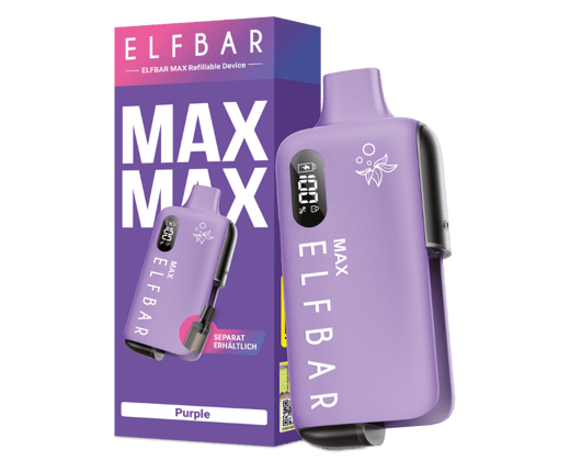 Elfbar - Max E-Zigaretten Set Purple