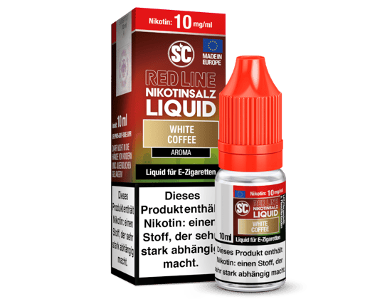SC - Red Line - White Coffee - Nikotinsalz Liquid 10 mg/ml