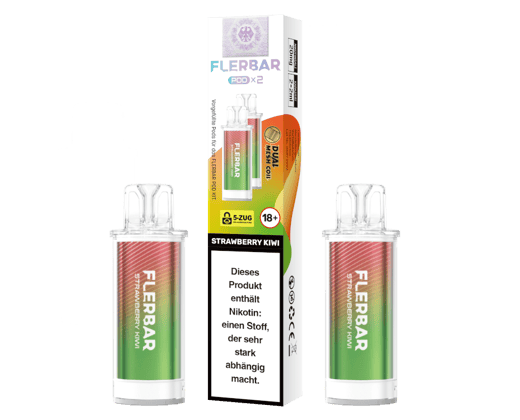Flerbar - POD Strawberry Kiwi 20 mg/ml (2 Stück pro Packung)