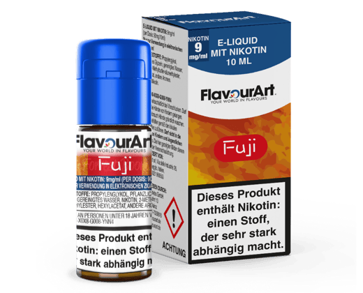 FlavourArt - Fuji E-Zigaretten Liquid 9 mg/ml