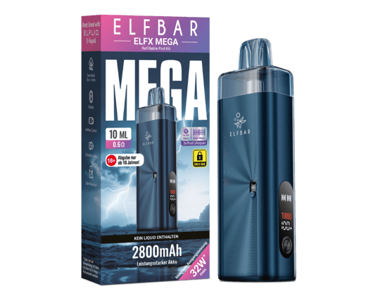 Elfbar - Elfx Mega E-Zigaretten Set Navy