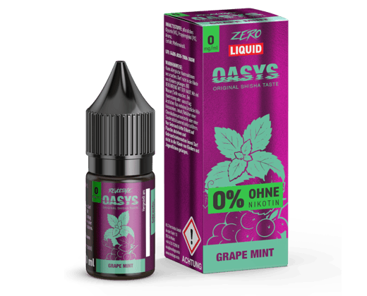 Revoltage - OASYS - Grape Mint - Hybrid Nikotinsalz Liquid 0 mg/ml