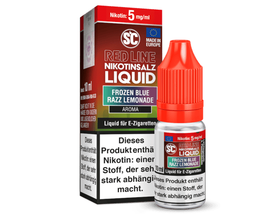 SC - Red Line - Frozen Blue Razz Lemonade - Nikotinsalz Liquid 5 mg/ml