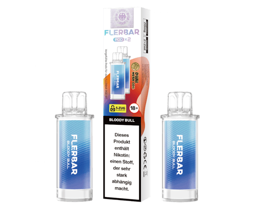 Flerbar - POD Bloody Bull 20 mg/ml (2 Stück pro Packung)