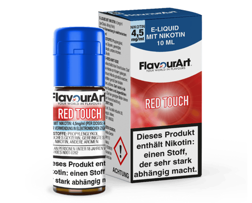 FlavourArt - Red Touch E-Zigaretten Liquid 4,5 mg/ml