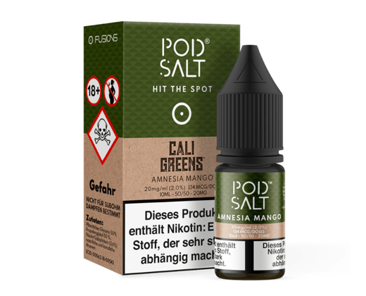 Pod Salt Fusion - Amnesia Mango - Nikotinsalz Liquid 20 mg/ml