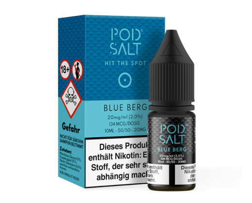 Pod Salt - Blue Berg - Nikotinsalz Liquid 20 mg/ml
