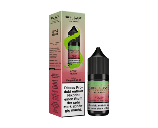 Elux - Apple Peach - Nikotinsalz Liquid 10 mg/ml