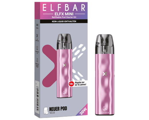 Elfbar - Elfx Mini E-Zigaretten Set Pink