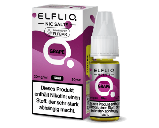 ELFLIQ - Grape - Nikotinsalz Liquid 20 mg/ml