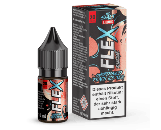Revoltage - FLEX - Overdosed Peach Ice Tea - Nikotinsalz Liquid 20 mg/ml