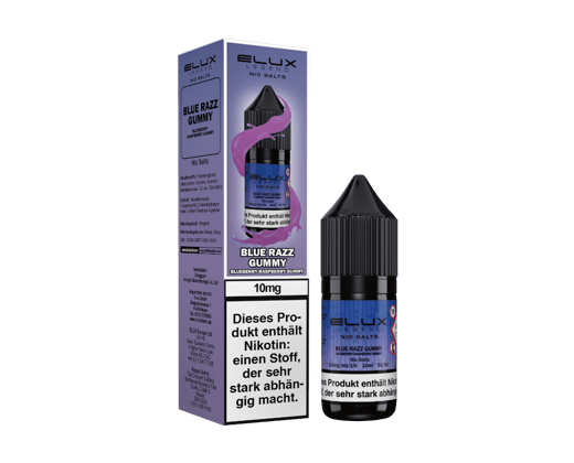 Elux - Blue Razz Gummy - Nikotinsalz Liquid 10 mg/ml