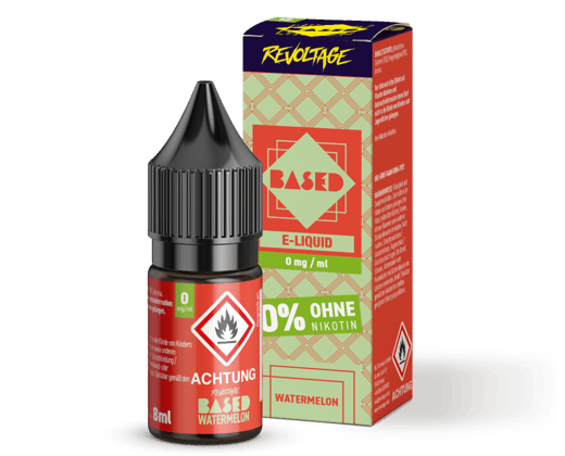 Revoltage - BASED - Watermelon Hybrid Nikotinsalz Liquid 8 ml 0 mg/ml