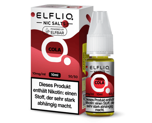 ELFLIQ - Cola - Nikotinsalz Liquid 10 mg/ml
