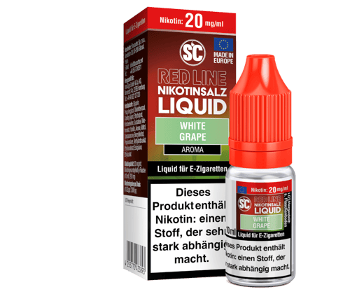 SC - Red Line - White Grape - Nikotinsalz Liquid 20 mg/ml