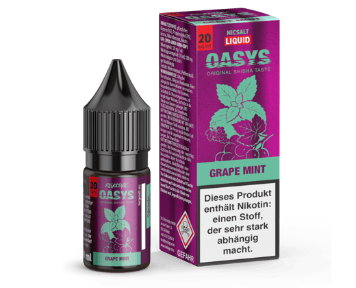 Revoltage - OASYS - Grape Mint - Hybrid Nikotinsalz Liquid 20 mg/ml