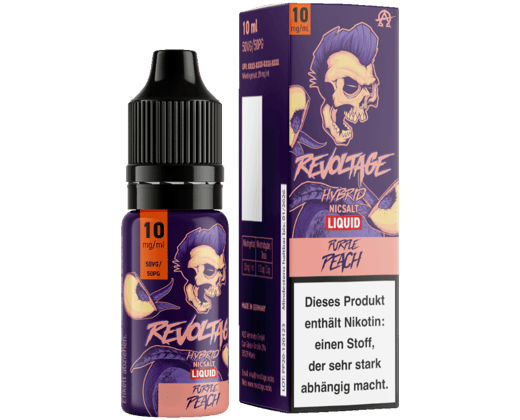 Revoltage - Purple Peach - Hybrid Nikotinsalz Liquid 10 mg/ml