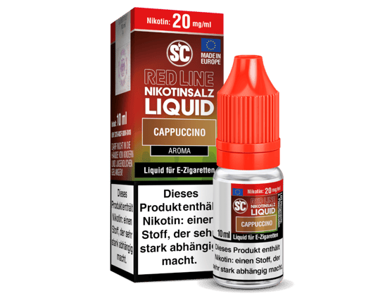 SC - Red Line - Cappuccino - Nikotinsalz Liquid 20 mg/ml