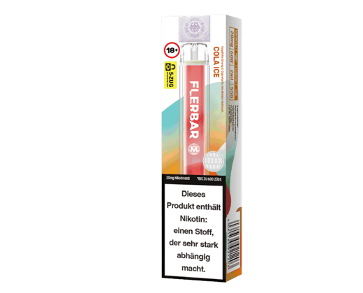 Flerbar - M Einweg E-Zigarette - Cola Ice 20 mg/ml