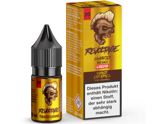 Revoltage - Tobacco Caramel - Hybrid Nikotinsalz Liquid 20 mg/ml