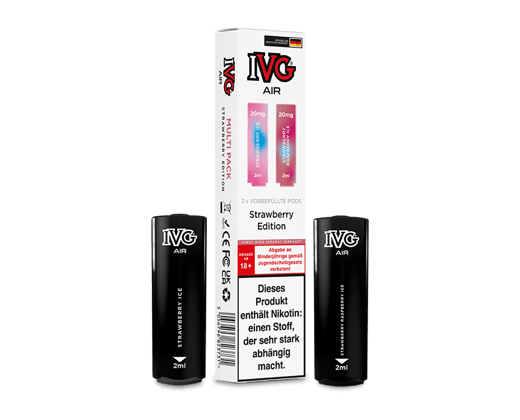 IVG - AIR Pod Strawberry Edition 20 mg/ml (2 Stück pro Packung)