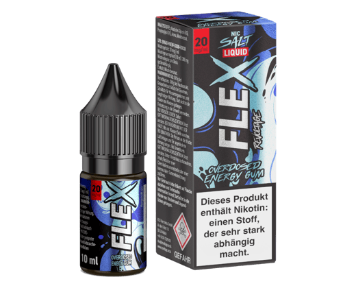 Revoltage - FLEX - Overdosed Energy Gum - Nikotinsalz Liquid 20 mg/ml