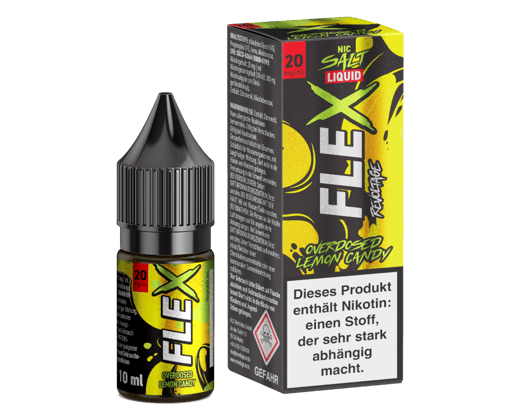 Revoltage - FLEX - Overdosed Lemon Candy - Nikotinsalz Liquid 20 mg/ml